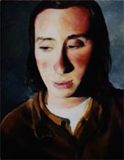 Portrait of DK, Oil, 20x24