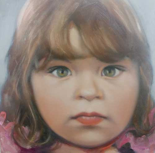 Portrait of Zehara at 4